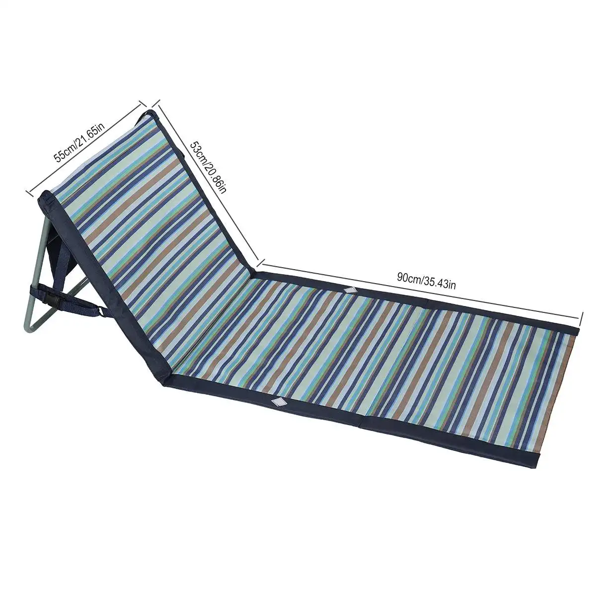 Satin Al Taşınabilir Katlanır Plaj Sandalyesi Su Geçirmez Ve Nem Geçirmez Plaj Mat Kamp Katlanabilir Sandalye Katlanır Kamp Sandalyesi