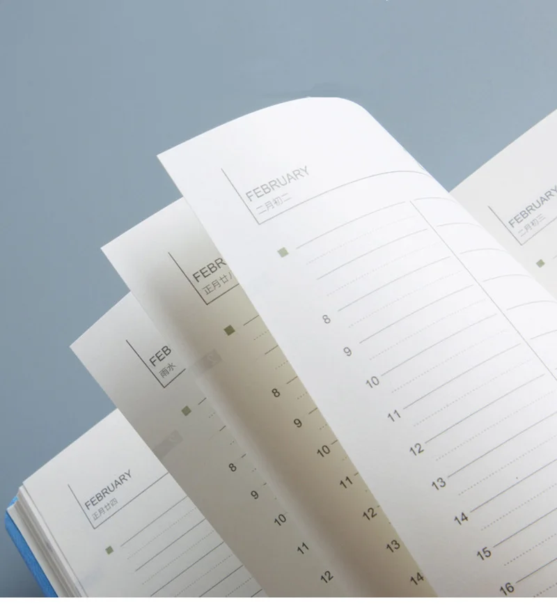 Agenda планировщик Органайзер A5 записная книжка еженедельник ежемесячный блокнот и журнал 365 дневный план записная книжка назад в школу путешествия руководство