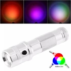 10 в 1 разноцветный фонарик 3 Вт RGB Изменение цвета Edison фонарь мощный одномодовый передатчик Дальний свет для дневной свет и подарок