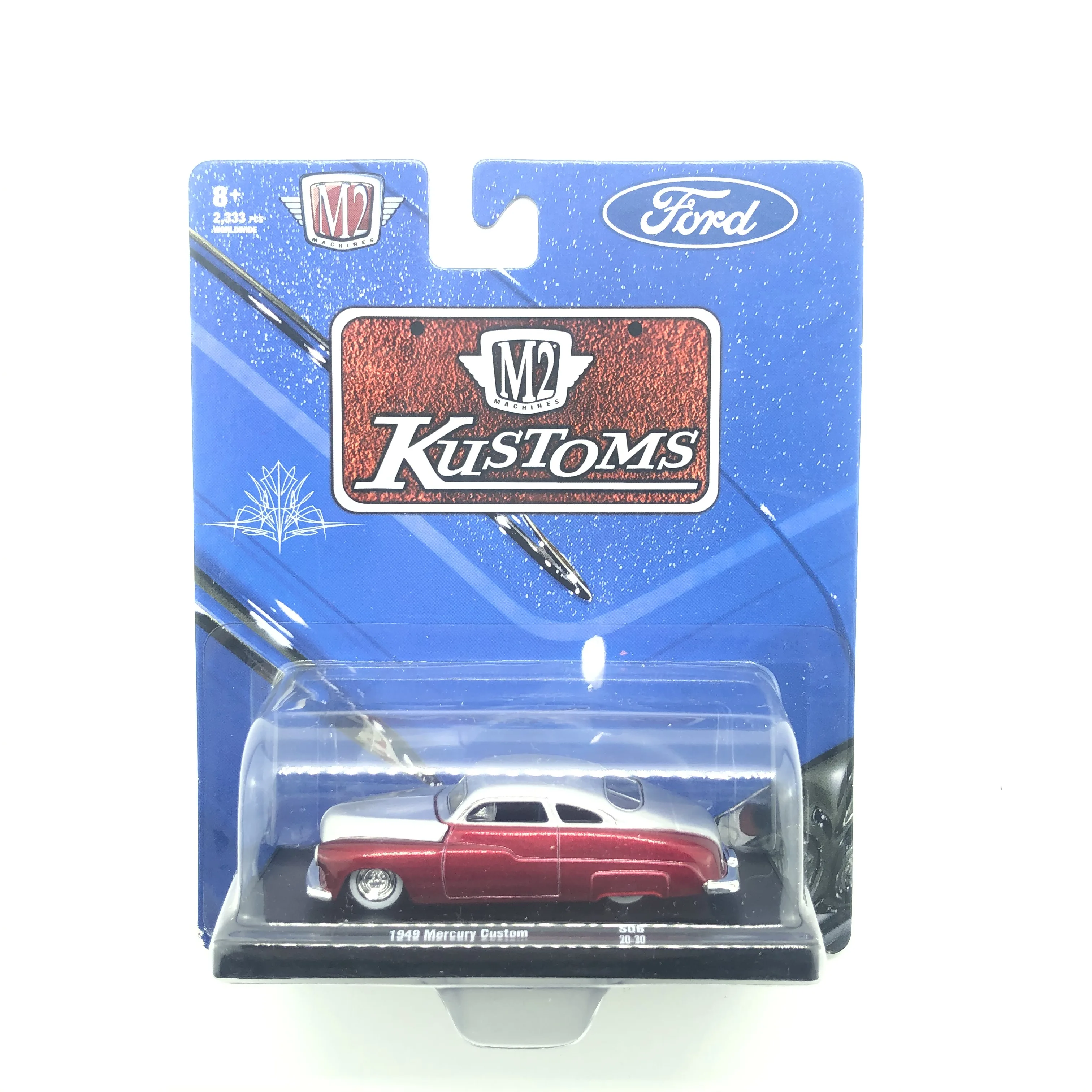 

M2 1:64 Machines 1949 Mercury Custom Collection Metal Die-cast Simulation Model Cars Toys