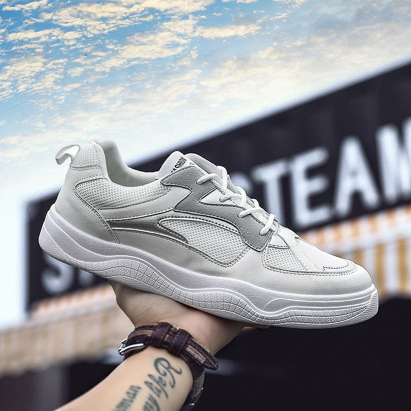 

Мужские дышащие кроссовки из сетчатого материала; Спортивная обувь; de Sneaker; Повседневные мужские кроссовки; Повседневные кроссовки; Цвет бе...