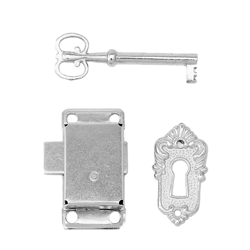 

Classical Vintage Antique Drawer Cabinet Wardrobe Cupboard Door Alloy Lock + Key