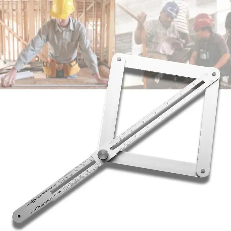 1 шт. потолочная линейка металлический квадратный транспортир цифровой угловой