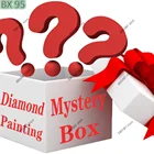 Случайная алмазная живопись-загадочная коробка сюрприз сделай сам Алмазная мозаика Вышивка Полный Набор для вышивки крестиком украшение комнаты подарок