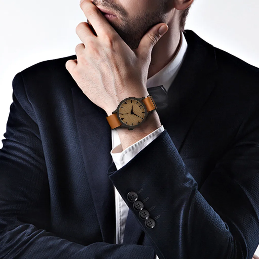 

2019 Fashion Wooden Watch Men Women relogio masculino Luxury Timepieces Japan Bamboo Quartz Watch For Gift DropShipping Q