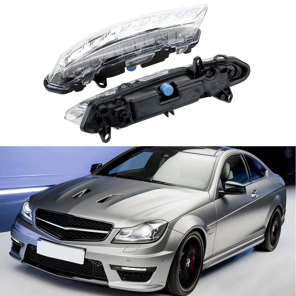 

Противотуманные фары для Mercedes BENZ S-Class W221 S350 S500 2009 2010 2011-2013, Автомобильные светодиодные дневные ходовые огни