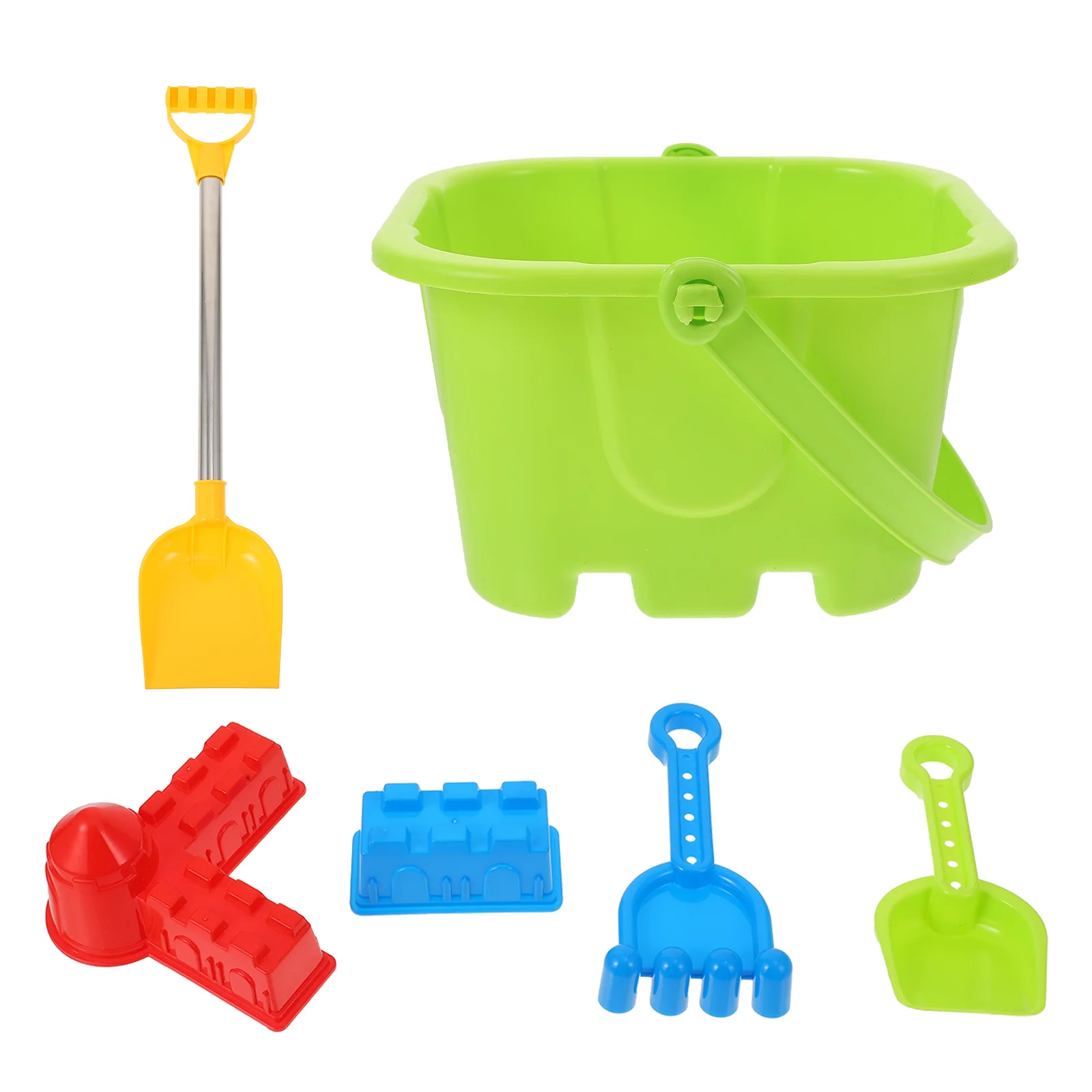 

1 Set of Outdoor Beach Shovel Mold Beach Assembled Kids Plaything
