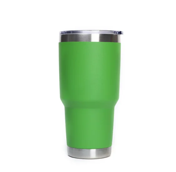 30oz Fruit green Лазерная гравировка, Кастомизация 20 унций 30 унций, нержавеющая сталь, пивной стакан, стакан, дорожная пивная кружка, термос, кофейные кружки - Цвет: 30oz Fruit green