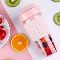 ezsozo 300ml 2 knife electric juicer blenders mini usb charging portable smoothie blender cup food processor kitchen appliances