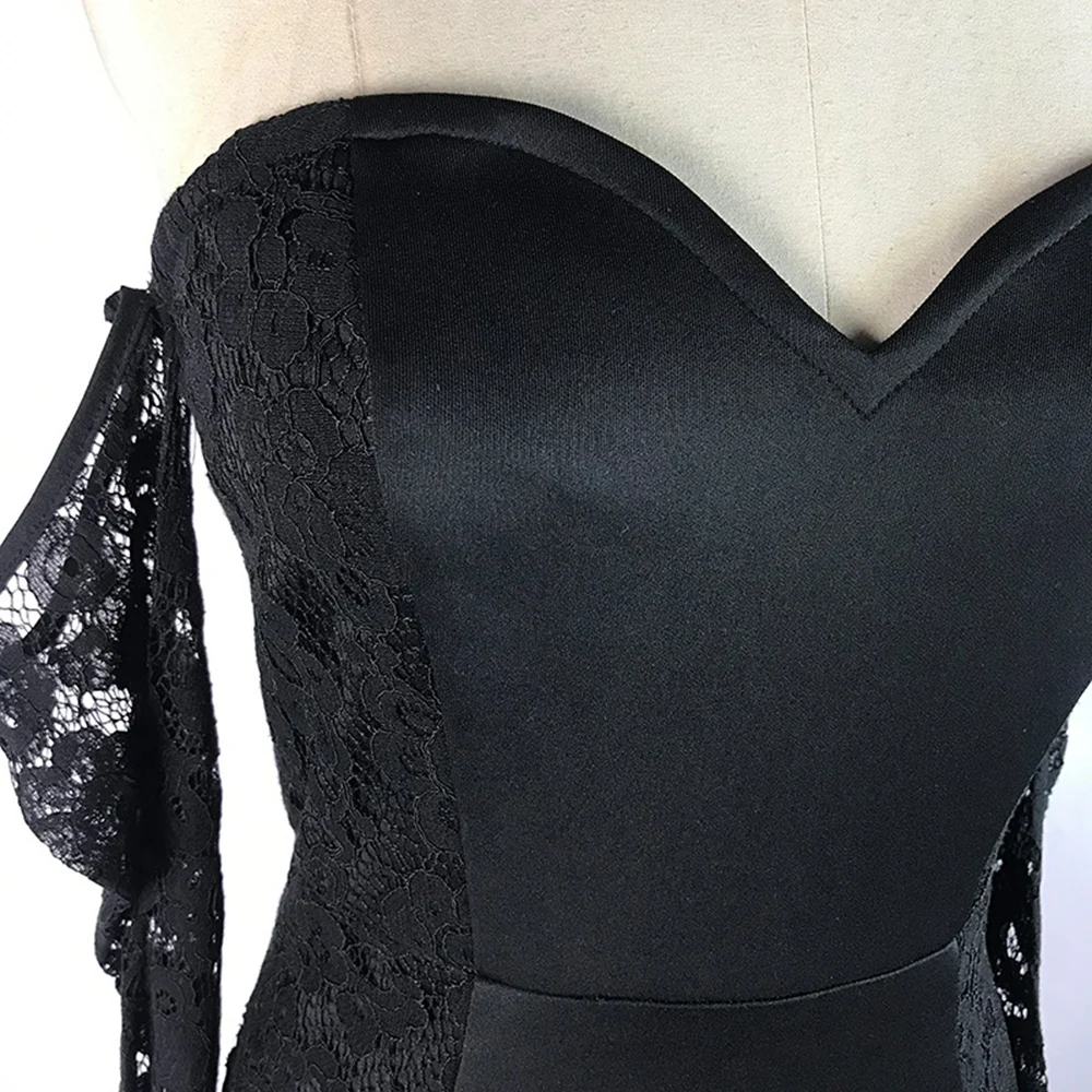 Женская одежда летнее кружевное платье для вечеринки сексуальное облегающее без