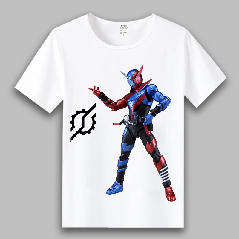 Японское аниме маскарадный гонщик косплей футболка с японским камень Райдер