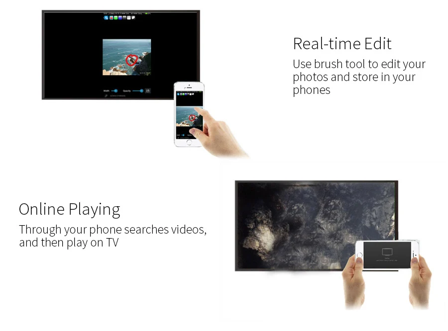 MiraScreen G2 HD ТВ Stick 1080P HDMI MiraScreen беспроводной WiFi Дисплей приемник ключа обмена потоковыми мультимедийными данными(Airplay) медиа плеер адаптер для телефона ТВ