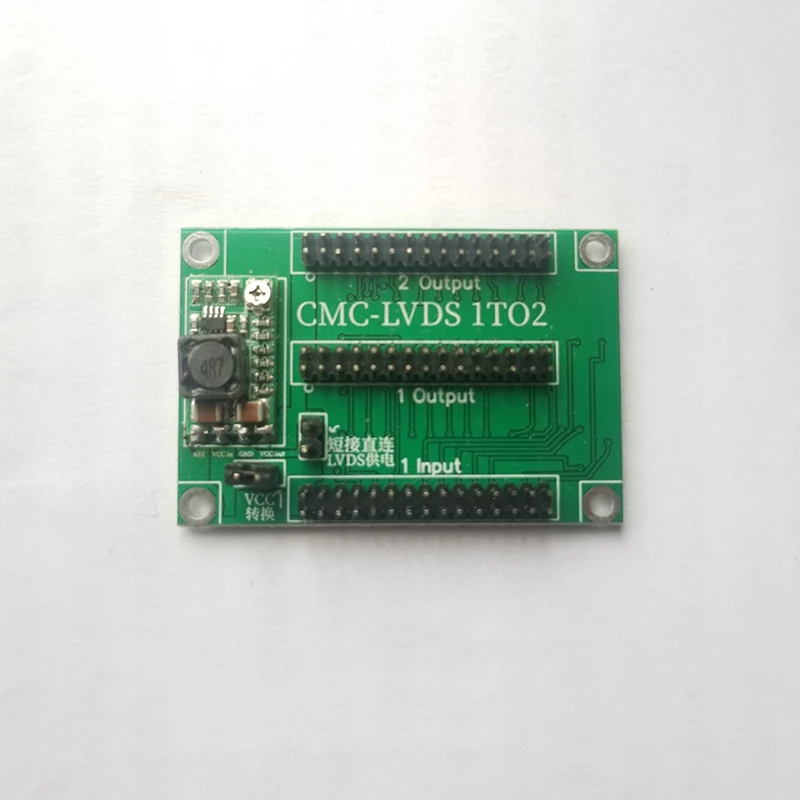 

LVDS signal 1 divided into 2 adapter board Display drive board LCD double screen with different display double-sided screen