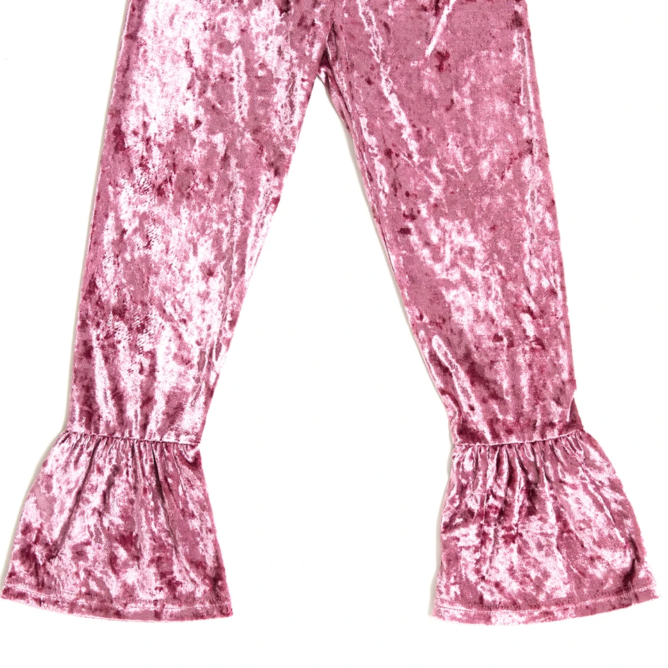 CupofSweet/Синие леггинсы для девочек-подростков осенние штаны теплые колготки