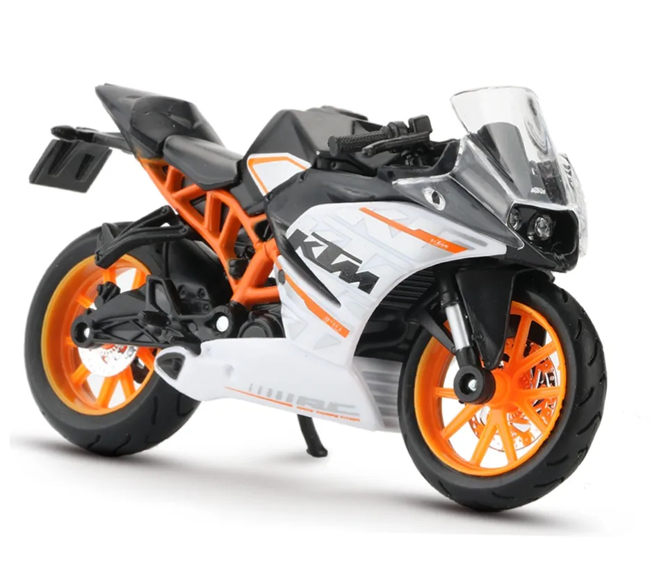 Maisto Сплав 1:18 Модель мотоцикла игрушка Моделирование KTM RC 390 мотоцикл автомобиль спортивный гоночный автомобиль Модель Коллекция игрушек для детей