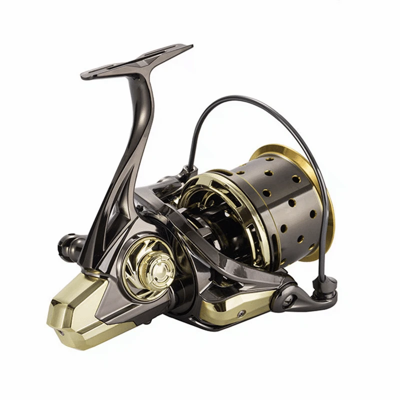 

Полностью Металлическая Рыболовная катушка спиннинг 8000-12000 10 + 1BB 4,7: 1 максимальное усилие тяги 25 кг рыболовные катушки спиннинг левая/правая...