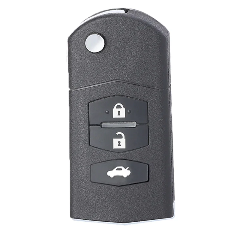 KEYECU 433 МГц 4D63 P/N: для Mitsubishi SKE126 01 Модернизированный флип 2 3 кнопки дистанционного