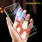 Прозрачный чехол для телефона для Umidigi A9 Pro силиконовый Caso для Umidigi A7 S5 Pro мягкий черный чехол ТПУ на UMI Umidigi A7 задняя крышка