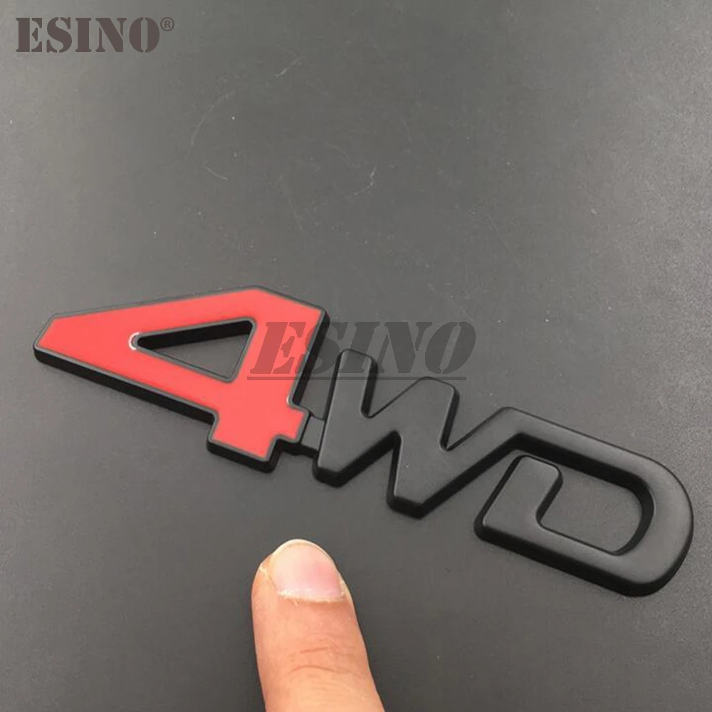 

Автомобильный Стайлинг 3D 4WD 4-х колесный привод для внедорожника 4x4 Автомобильный багажник из металлического сплава приклеивающийся значок для кузова задняя дверь Дискретная эмблема