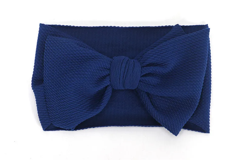 BB19 Бант для волос для маленьких девочек тюрбан узел повязка на голову головной убор для девочки новорожденная девочка повязка на волосы "тюрбан" - Цвет: BB19