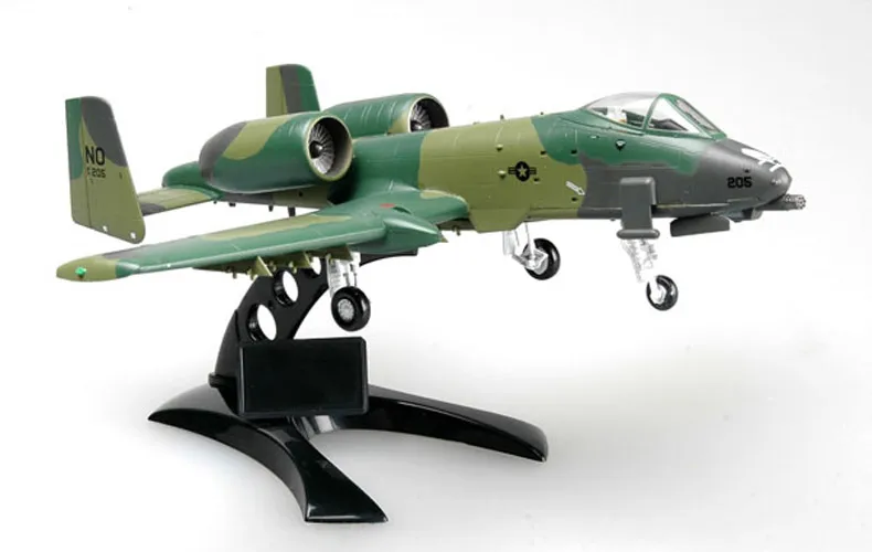 1/72 Второй мировой войны A 10 Thunderbolt II с кронштейном платины предмет коллекционирования собранная модель
