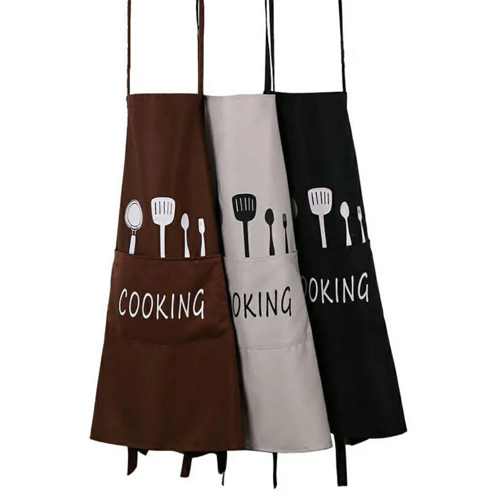 

1Pcs Waterproof High quality cloth Apron Adult Bibs Cleaning Aprons Kitchen Accessory Wipe hand and oil-proof household apron