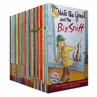 27 booksset nate the great english reading short story helllearning case high school life detective novels fairy tales toy