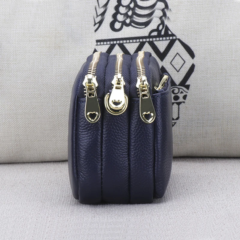 Сумка на плечо женская из натуральной кожи роскошный саквояж Модный маленький