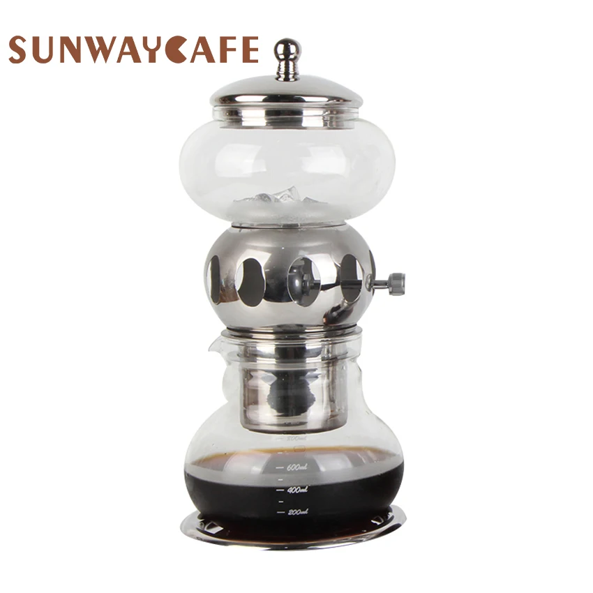 Горячая Распродажа 5 чашек искусственный сифон в японском стиле кофеварка для