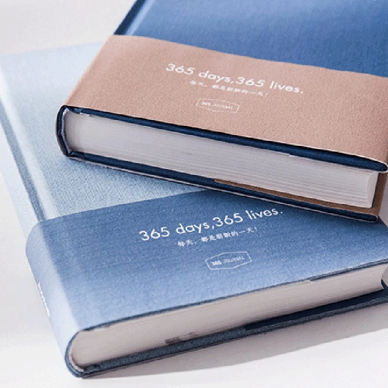 365 Lives Hard Cover Daily Planner Blank Business Notebook Journal Diary Office Supply Stationery Gift | Канцтовары для офиса и