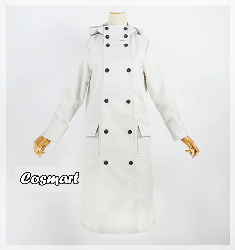 

Darwin's Game Kashiwagi Rein White Jacket Coat Uniform Cosplay Costume Halloween Party Suit For Women Outfit New 2020