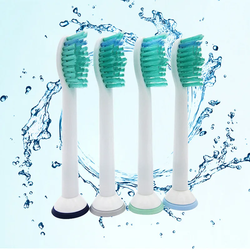 4 шт./лот Съемные насадки для зубной щетки Philips Sonicare ProResults HX6100 HX6150 HX6411 HX6431 HX6500 HX6511 HX6982 HX9332
