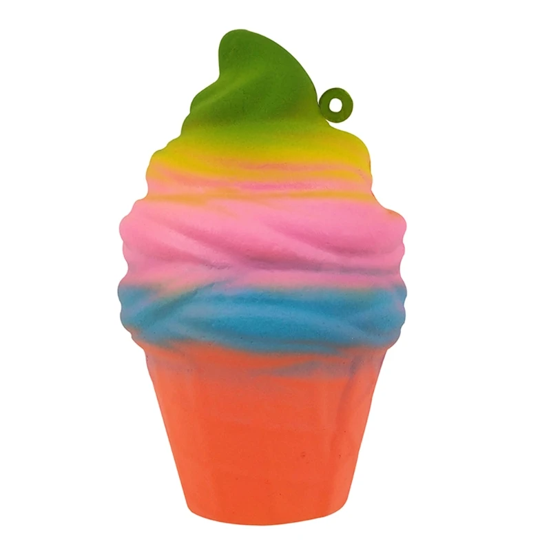 

Mini Portable Realistic Ice Cream Cartoon Food PU Made Table Games Best Gift