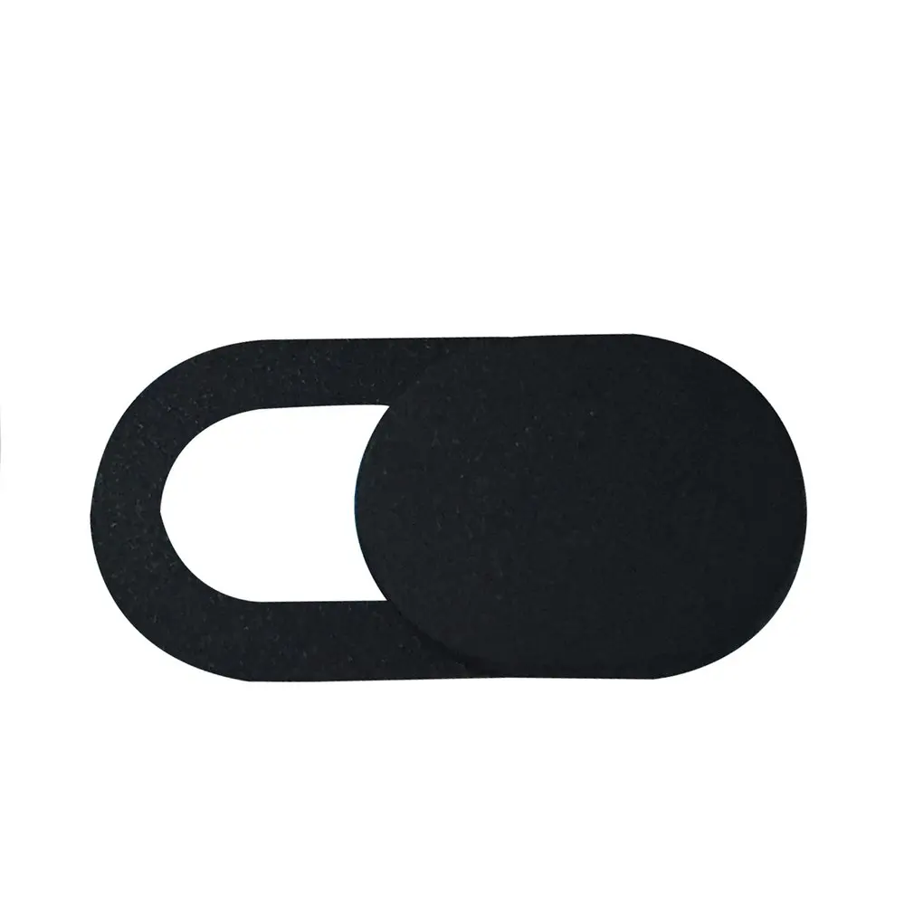 

1PCS Metal Oval Shape Mini WebCam Cover Shutter Magnet Slider Camera Cover For Web Laptop PC Tablet Privacy