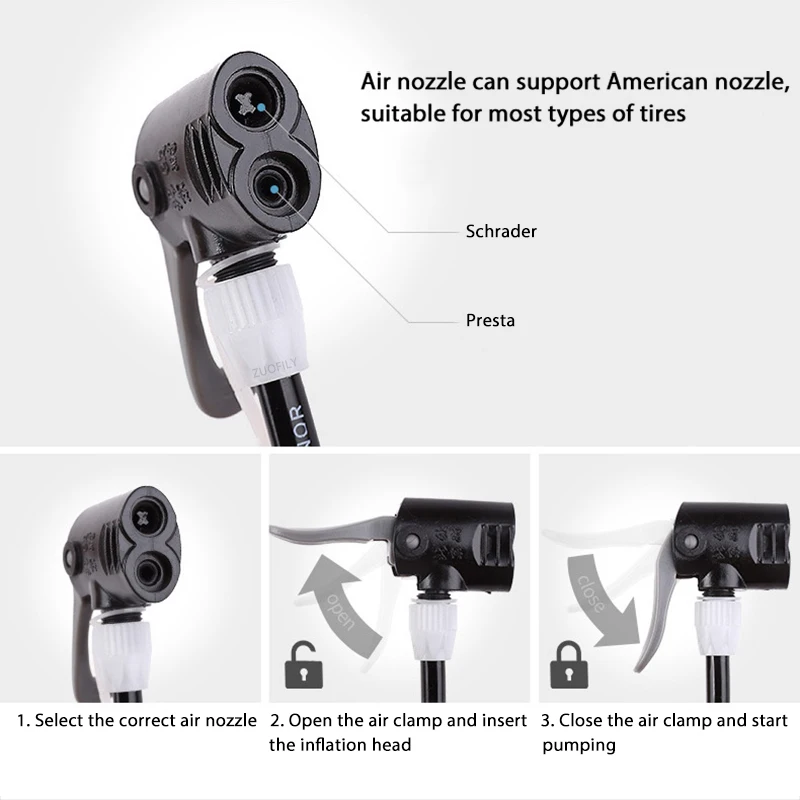 1 шт. адаптер для шланга велосипедного насоса | Спорт и развлечения