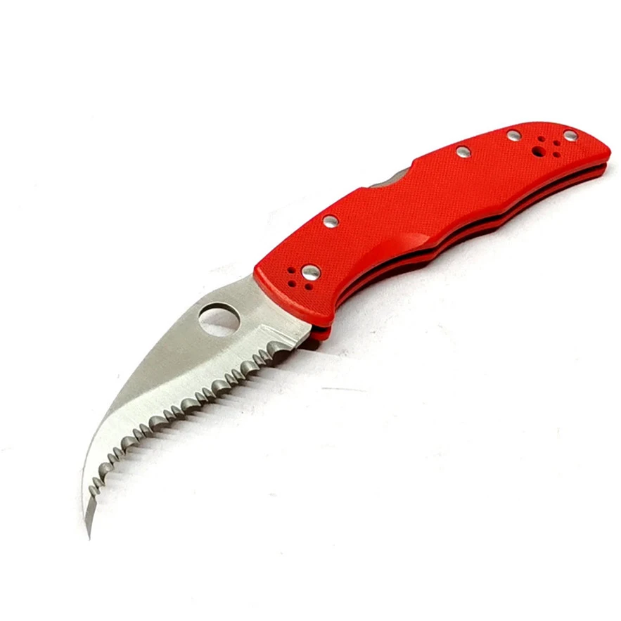 

DISIR K06 Folding Knife Blade Tactical Pocket Knife G10 Handle Outdoor Camping EDC Tools Survival Hunting Rescue Knives OEM