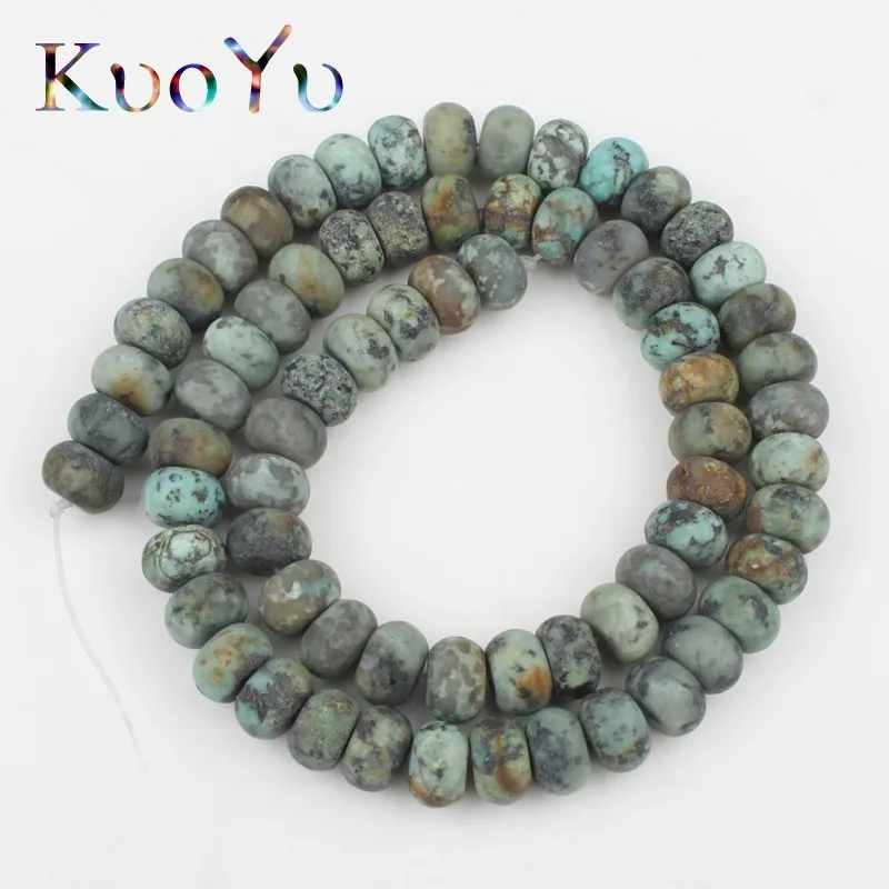African Stone 5x8 мм натуральные матовые Форст Агаты Jades Jaspers Amazon круглые бусины Свободные перчатки для мотоцикла для самостоятельного изготовления ювелирных изделий Браслеты - Цвет: African Stone