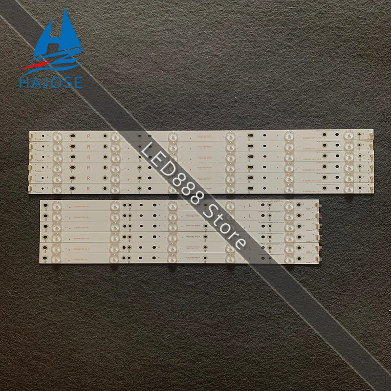 led backlight for Phi lips TV 50PFF5650/T3 strip LB50035V1-00 LB50035V0-00 GJD500611001-X3-L/R E469119 1000mm 11leds | Лампы и