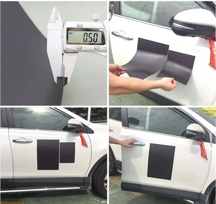 

5pcs rubber Magnetic Sheet board 0.5mm For Spellbinder Dies/Craft Strong Thin And Flexible 297x210mm