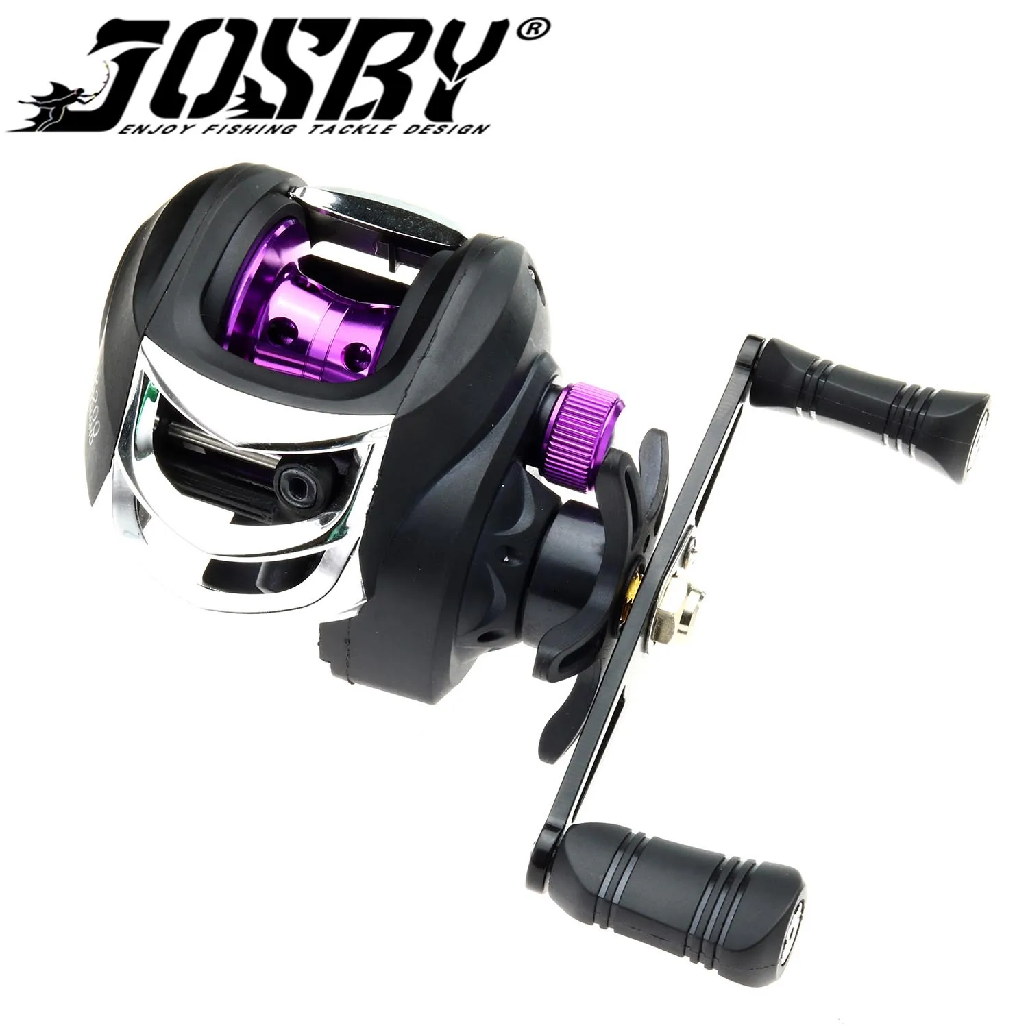 

Катушка для заброса приманки, Магнитная Тормозная система, максимальное усилие фрикциона 8 кг, 7,2: 1, высокоскоростное рыболовное колесо, акс...