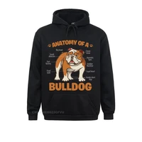 vintage anatomy of a bulldog dog lover hoodie men round collar cotton pullover hoodie fitness pullover hoodie camisas streetwear
