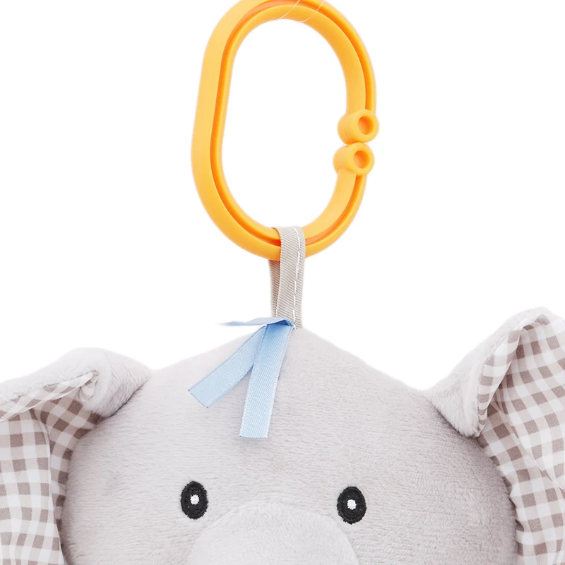 Cartoon Newborn Baby Towel Appease Grasping Soft Comforting Doll Plush Sheep Elephant Infant Face Towel Appease Towel
