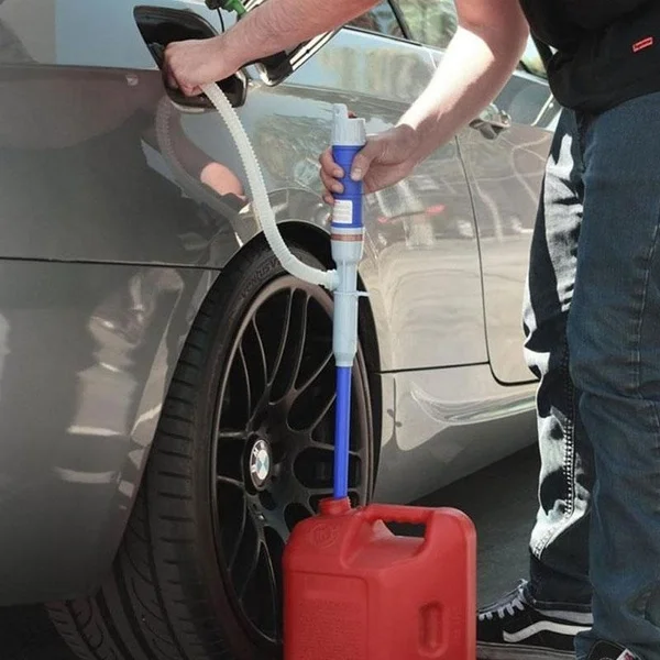 

Liquid Transfer Pump Handheld Pump Battery Operated Liquid Transfer Water Gas Tools Petrol Fuel Portable Car Siphon Hose Outdoor