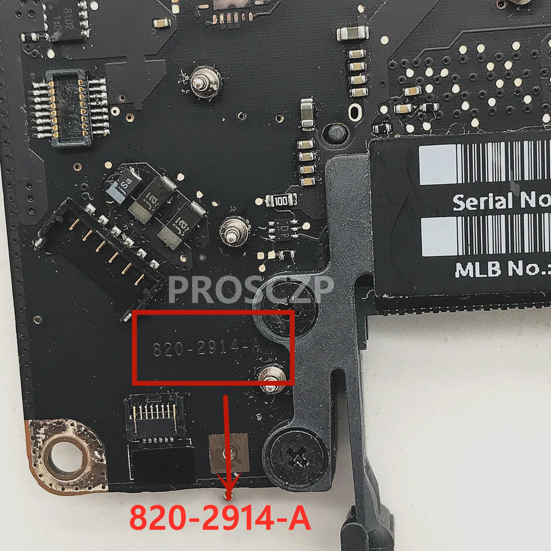 Материнская плата A1297 для ноутбука 820-2914-A MacBook ProV17 2011 Вт/SR00W I7-2720 процессор 216-0810005