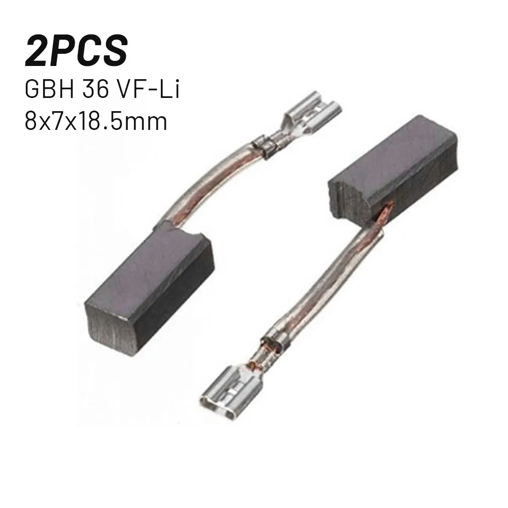 Угольные щетки 2 шт. ДЛЯ BOSCH GBH36V-LI GBH 36VF-LI GBH36 V SDS ДРЕЛЕЙ H36 MA D35 Электроинструмент Угольные щетки для электрического молотка.