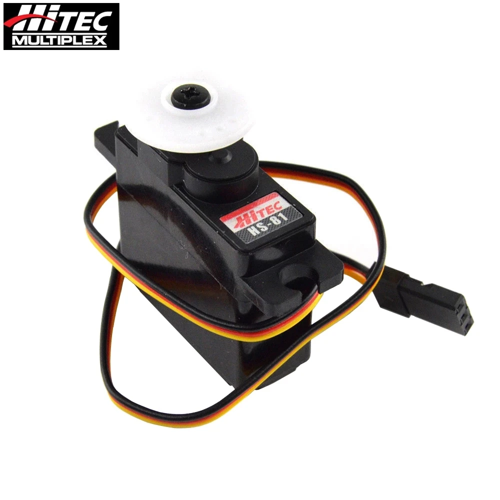 Оригинальный Hitec HS-81 12 мм 4 8 В-6 0 в Micro Analog Servo 16 6g 2 6/3 1 кг для самолетов игрушек |