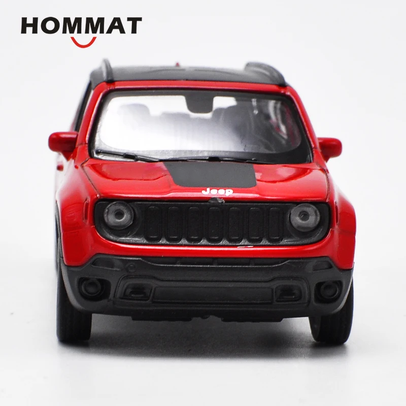 HOMMAT масштаб 1:36 Jeep Renegade Trailhawk SUV модель автомобиля из металлического сплава литой