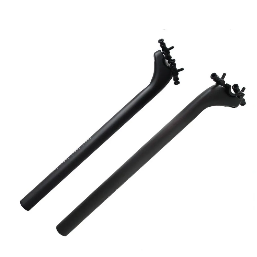 Carbonfan 27,2/31,6X350/400 дорожный руль управления& стойка сиденья для велосипеда мtb высокомодульный углерод фирмы Toray+ 7075 Aloy офсетная печать Велосипедное Сиденье