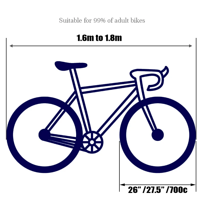 HSSEE 2020 подлинный простой чехол для дорожного велосипеда эластичный тканевый