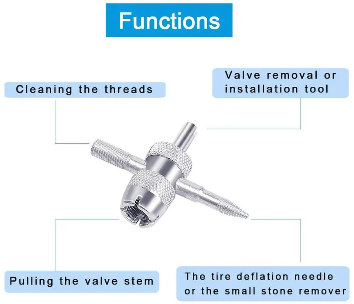 5 шт шин шток клапана стержень инструмент автошины удаление для ремонта съемник